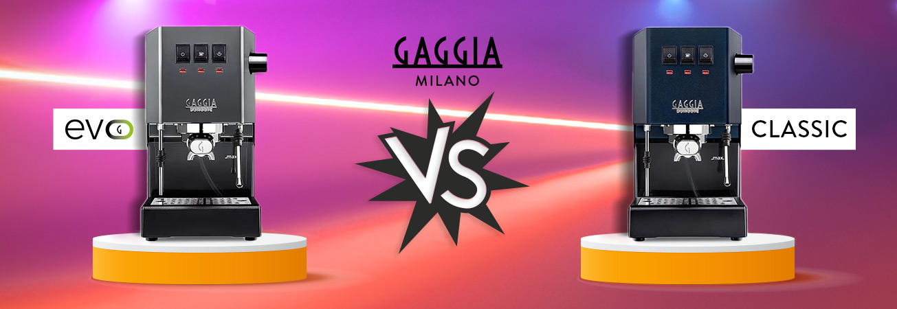 Gaggia Classic Pro vs Gaggia Classic Evo Pro